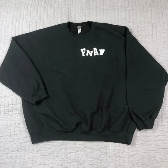 FNAF Horror Sweatshirt Men 2XL Graphic Halloween Five Nights At Freddies - Picture 13 of 13